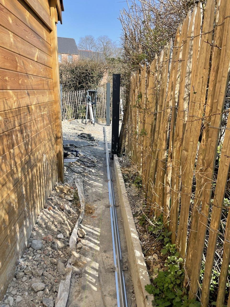 Chantier portail : photo 2