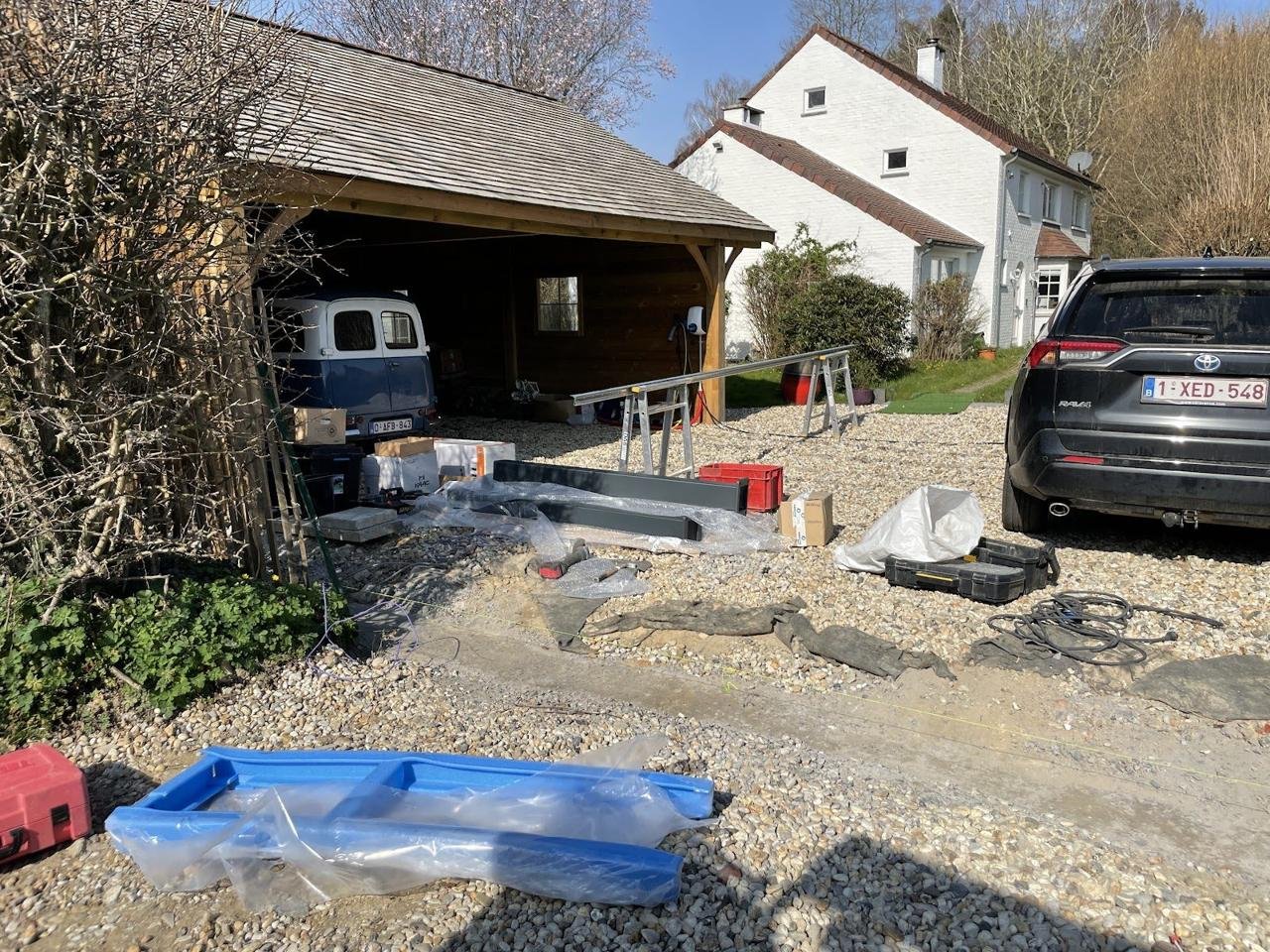 Chantier portail : photo 3