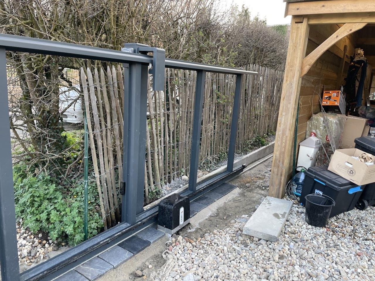 Chantier portail : photo 9