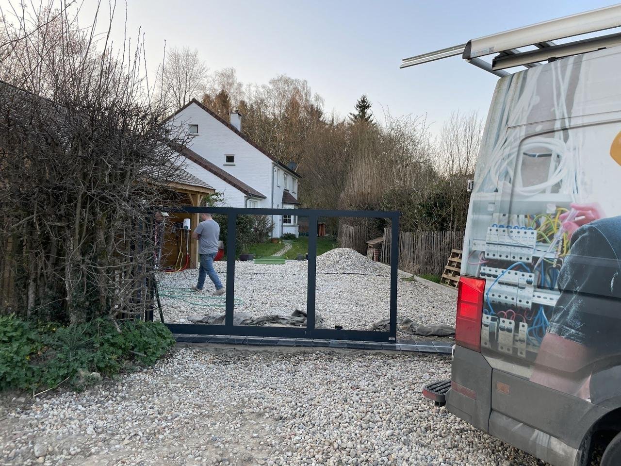 Chantier portail : photo 11