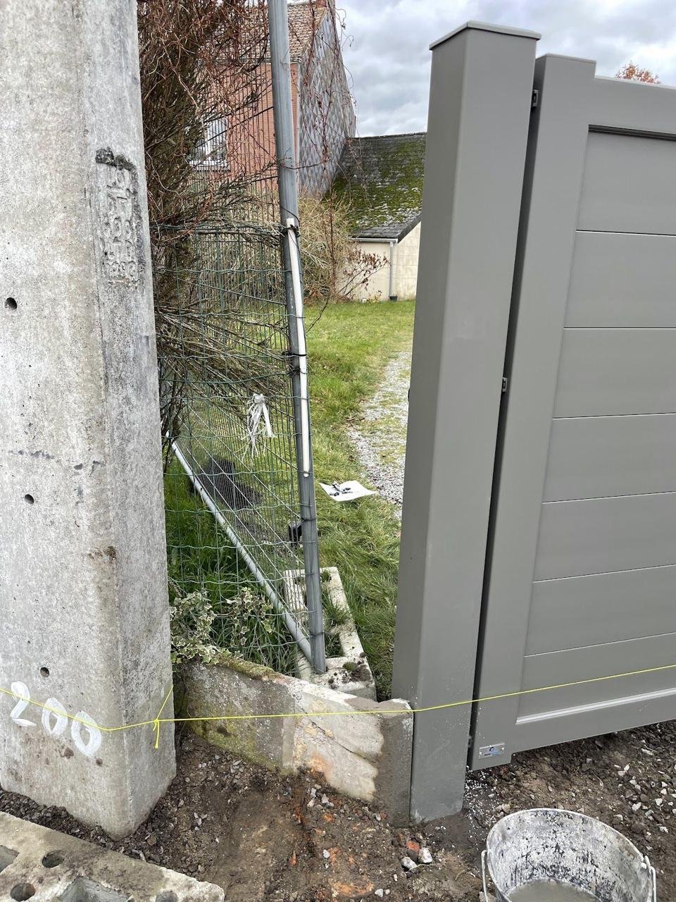 Chantier portail : photo 220