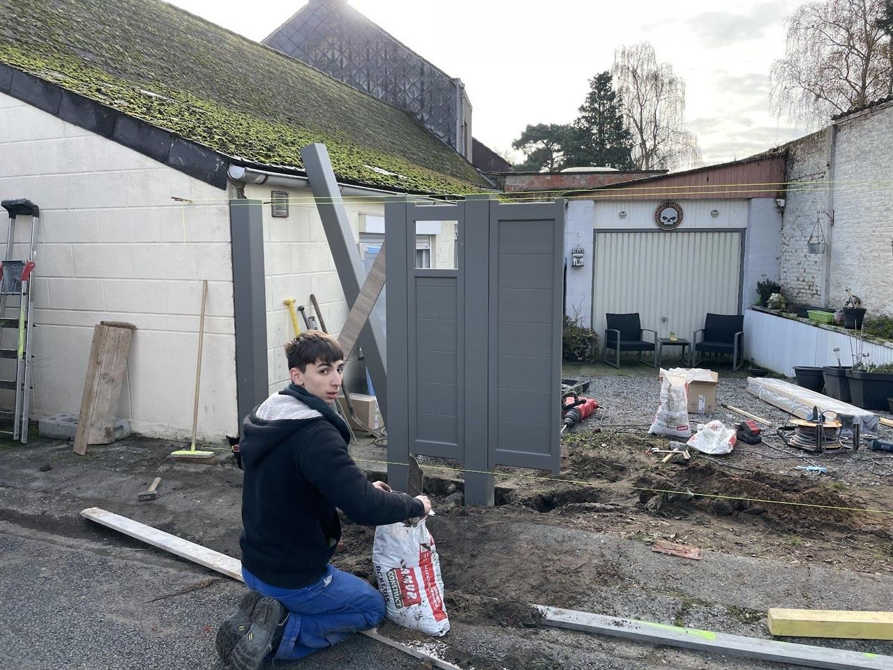 Chantier portail : photo 240