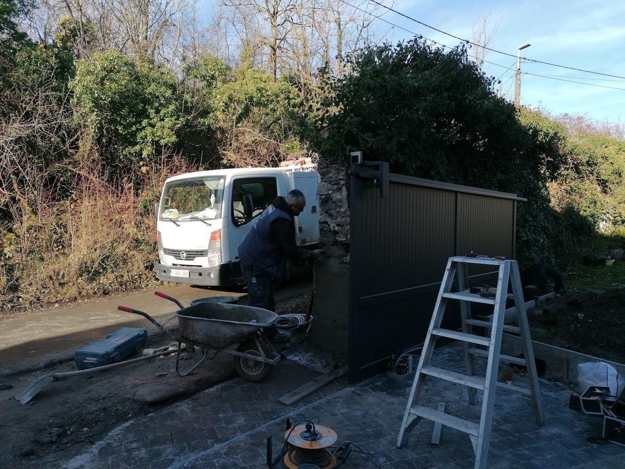 Chantier portail : photo 272